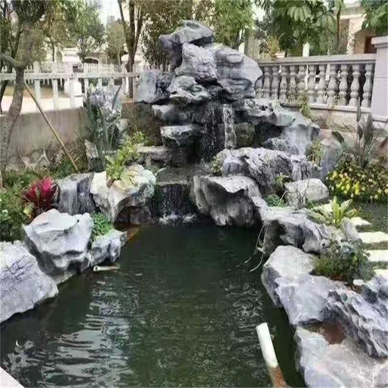 鞍山庭院鱼池改造过滤